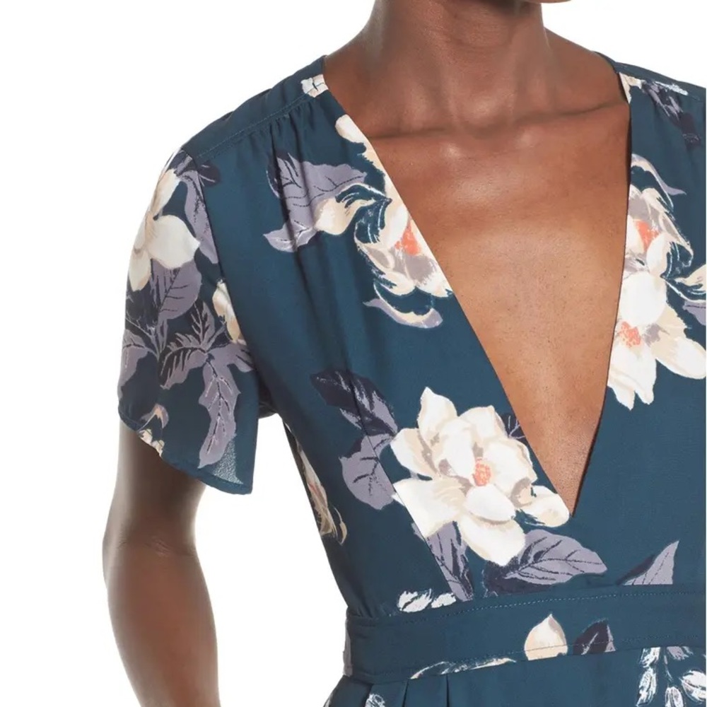 ASTR Floral Print Romper - Picture 3 of 6